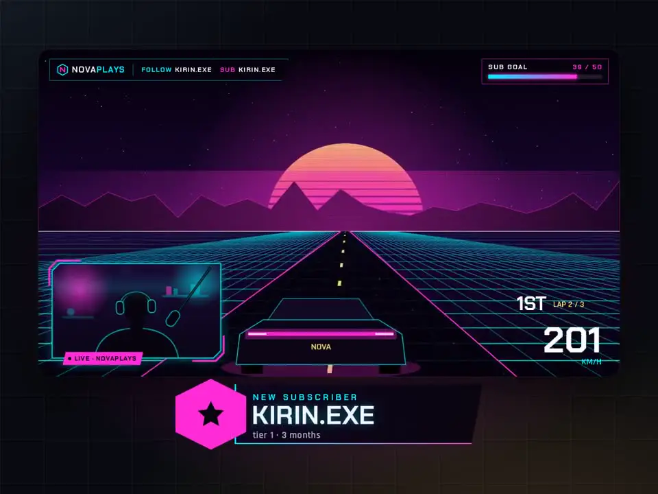 NovaPlays: Stream pack